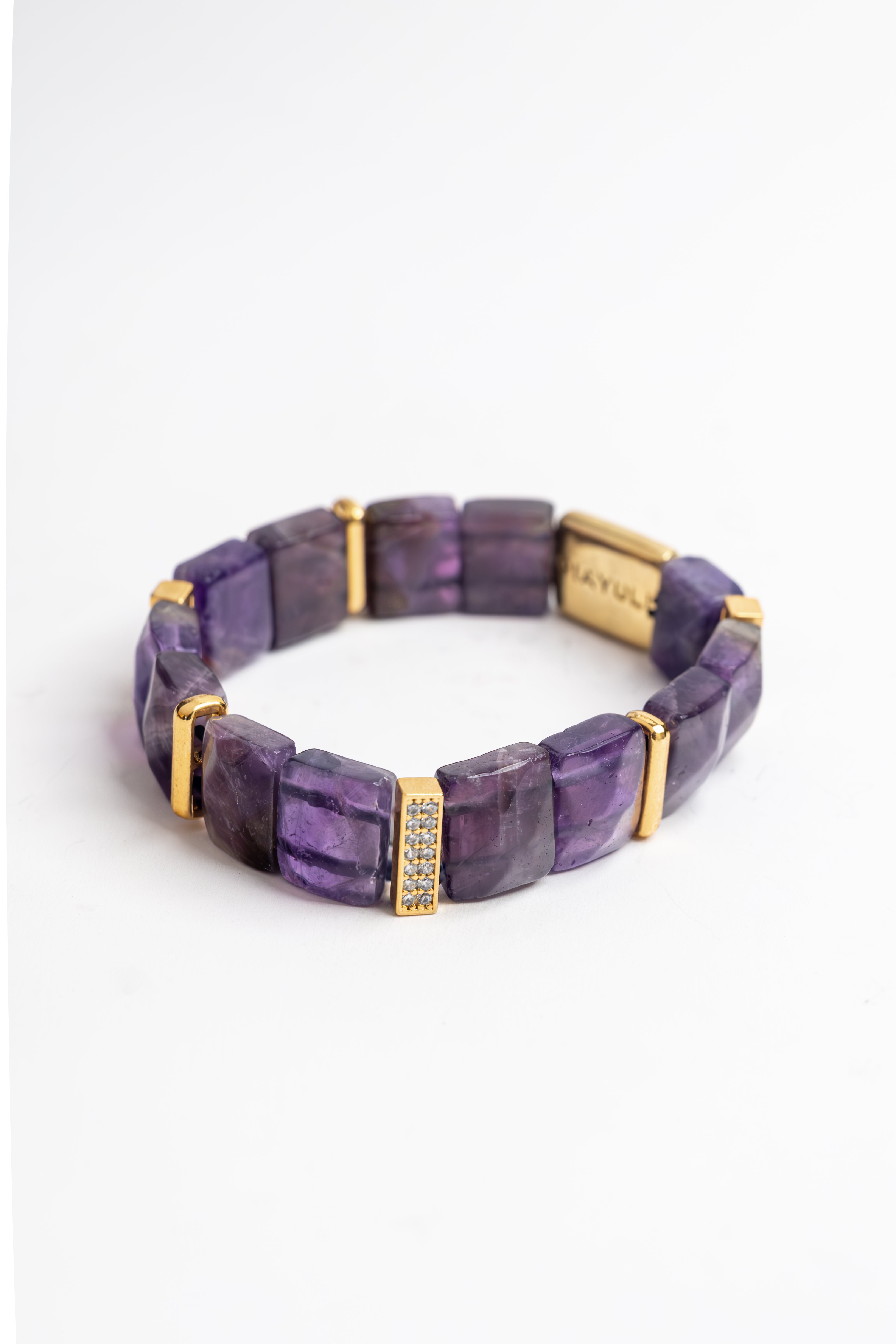 Amethyst Natural Stone | No-Stress Bracelet